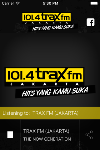 Trax FM screenshot 2