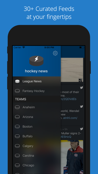 Hockey News in Real Time screenshot 2