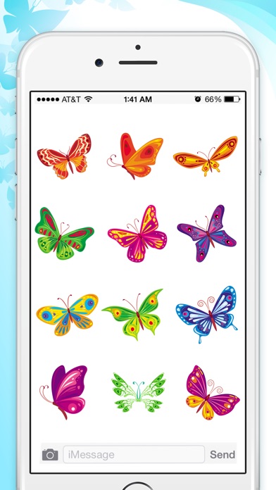 Butterfly Animated Stickers screenshot 4