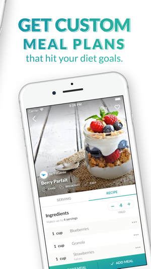 FitGenie: Magic Meal Planner(圖2)-速報App