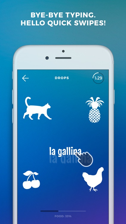 Learn Italian language - Drops