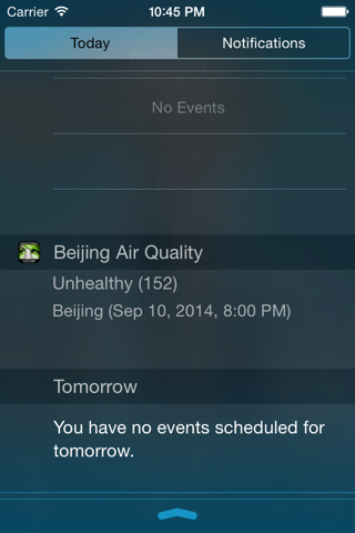 Beijing Air Quality US Embassy screenshot 2
