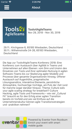 Tools4AgileTeams 2018