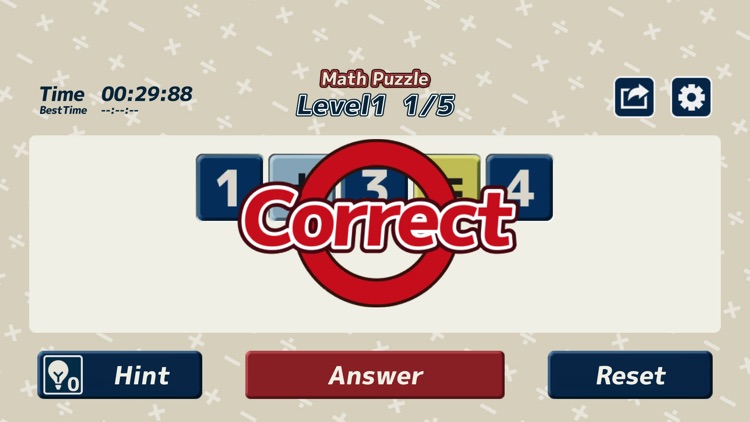 MathPuzzle ~Brain Training~