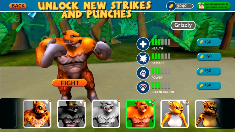 Animals Kungfu Master Legend screenshot-3