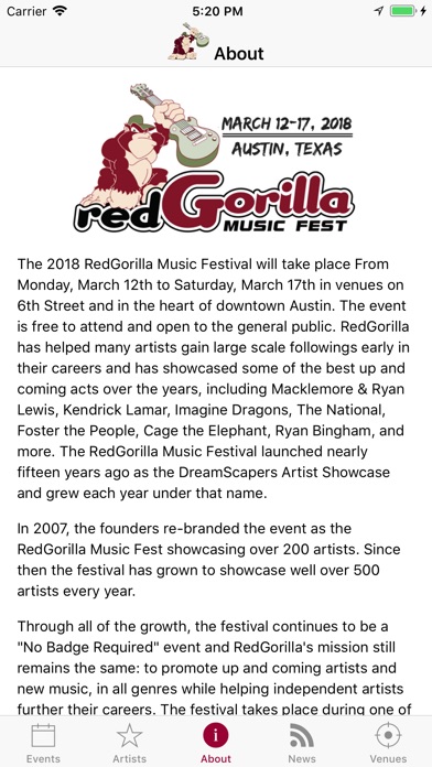 Red Gorilla Music Fest screenshot 2