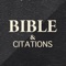 La Bible et des Citations