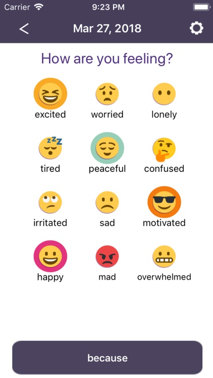 Mood Ring: Your Emoji Journal