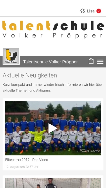 Talentschule Volker Pröpper