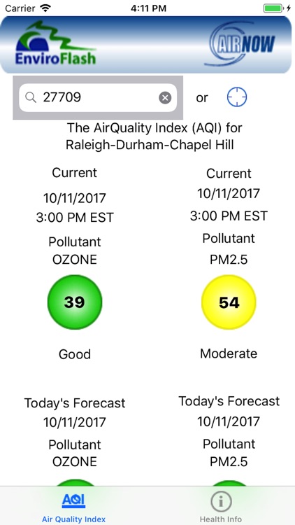 EPA AIRNow