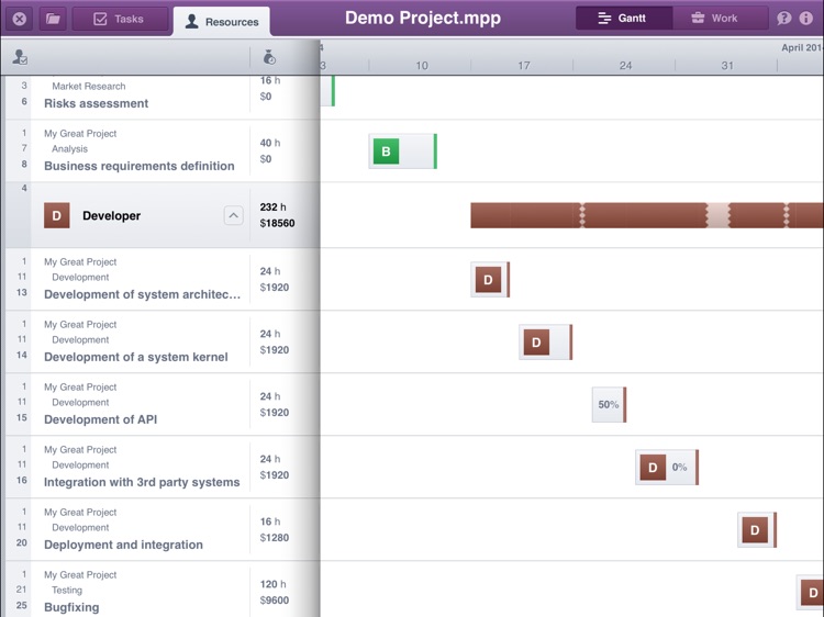 Gantt Viewer screenshot-3