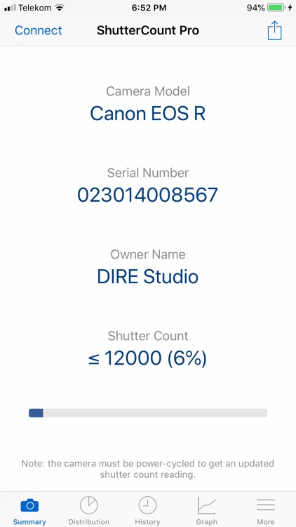 ShutterCount Pro Mobile
