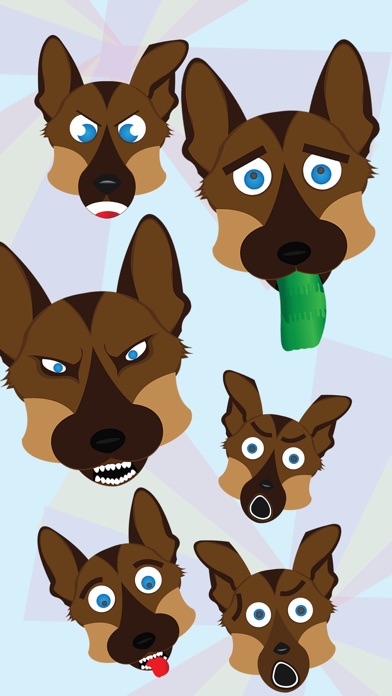 German Shepherd Emojis screenshot 3