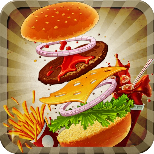 Fast Food Burger Shop Icon