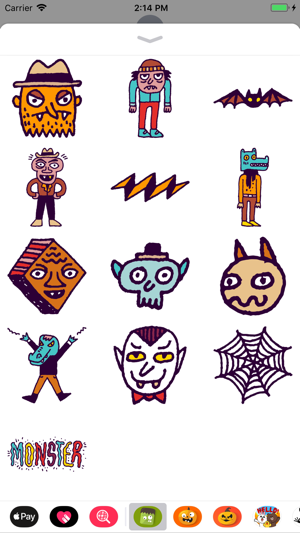 Happy Halloween Ghost Sticker(圖4)-速報App