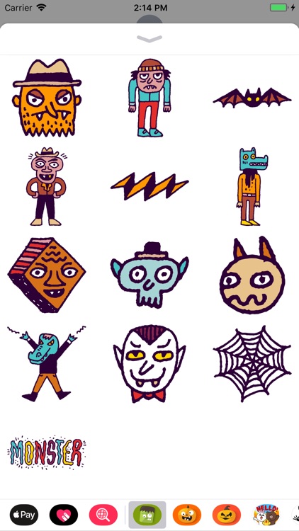 Happy Halloween Ghost Sticker screenshot-3