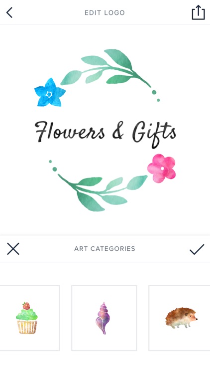 Watercolor Logo Maker screenshot-3