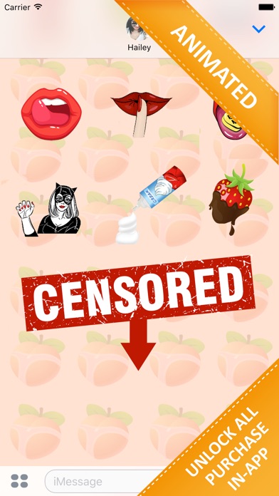 Animated Dirty Emojis Stickers screenshot 3