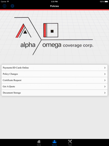 Alpha/Omega Coverage Corp HD screenshot 4