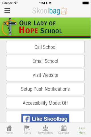 Our Lady of Hope School - Skoolbag screenshot 4