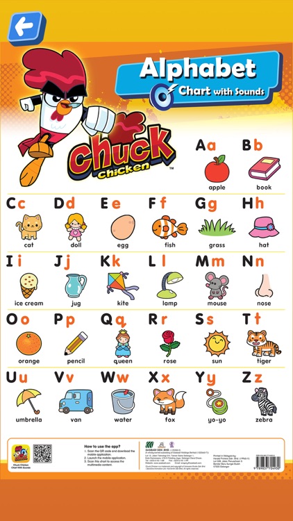 Chuck Chicken Chart With Sound