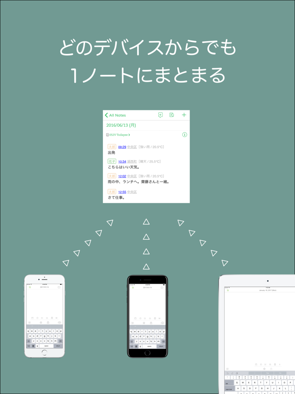 音声入力でテキスト投稿できる - todayee voiceのおすすめ画像3