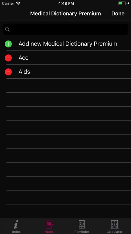Medical Dictionary Premium screenshot-4