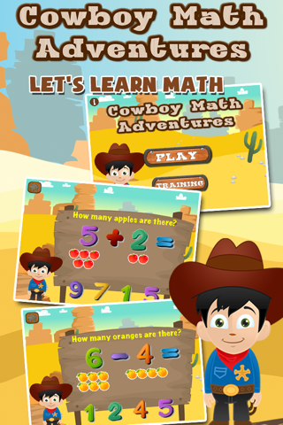 Cowboy Math Adventure - náhled
