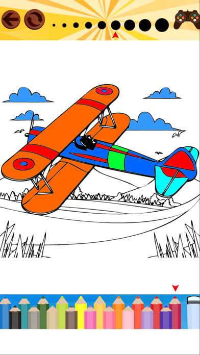 How to cancel & delete Airplane Coloring Books from iphone & ipad 2