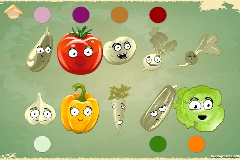 Скриншот из Funny Veggies! Educational games for children