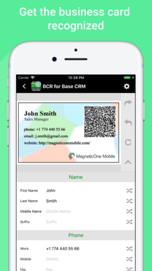 Biz Card Reader for Base CRM(圖5)-速報App