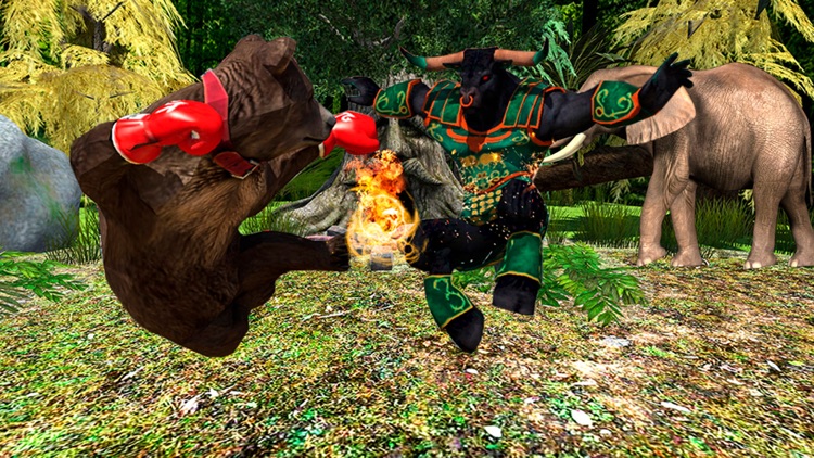 Animal Wrestling In Jungle screenshot-4