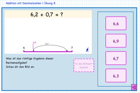 Decimals and fractions math screenshot 3