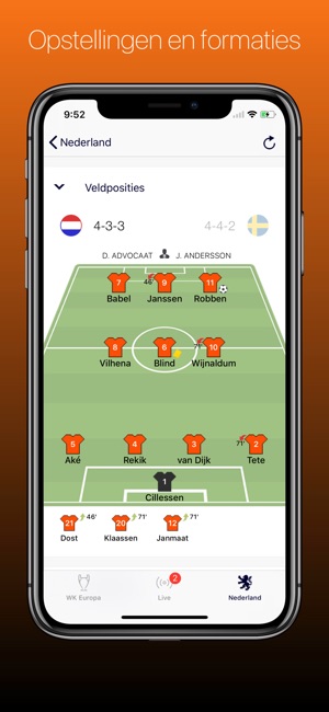 EK 2020 - Oranje(圖4)-速報App