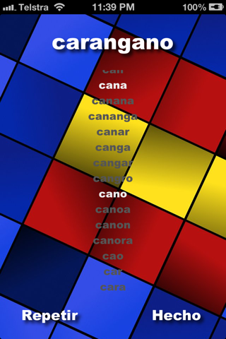 Worder Spanish screenshot 3
