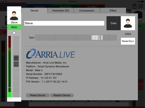 Arria.Live Controller screenshot 2