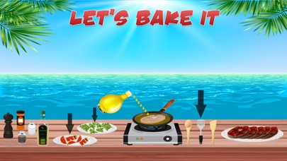 Salmon Fish Baking Simulator screenshot 4