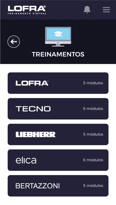 Treinamento Virtual Lofra screenshot 2