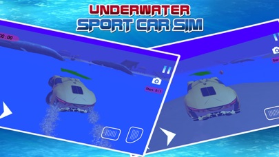 Underwater Sport Car Sim screenshot 2