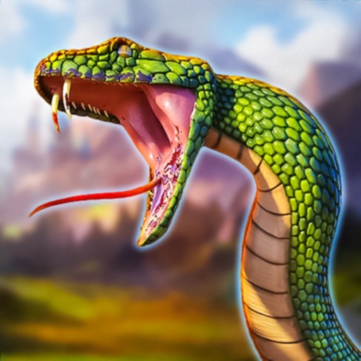 Angry Anaconda Snake Simulator Icon