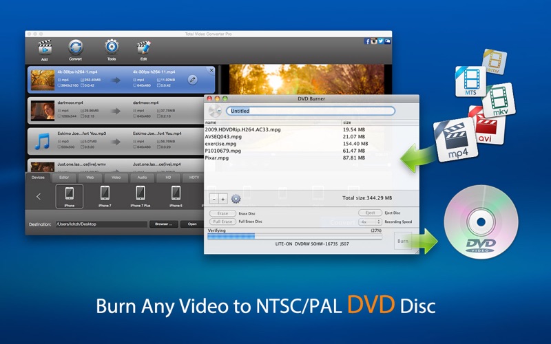 Total Video Converter Pro: DVD