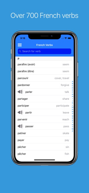 French Verb Conjugator Pro(圖2)-速報App