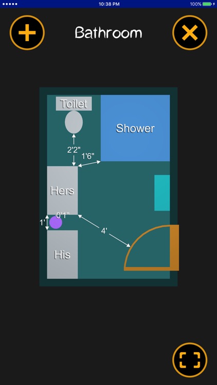 K.I.S.S. Room Layout screenshot-3