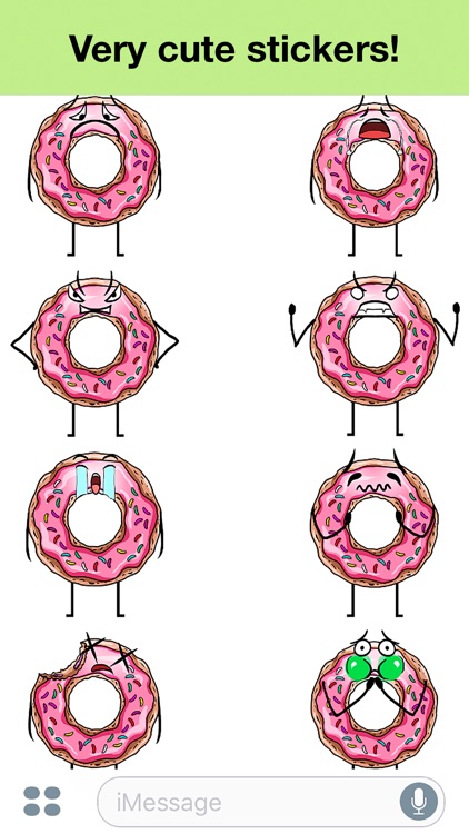 Donuts - Cute stickers screenshot-4