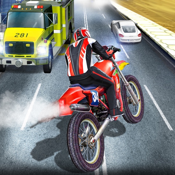 BIKE RACE: TRAFFIC RIDE BIKE RACE: TRAFFIC RIDE