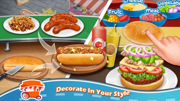 Street Food Fun Cooking Games screenshot-3