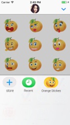 Annoying Orange Gif & Stickers Captura de tela 4