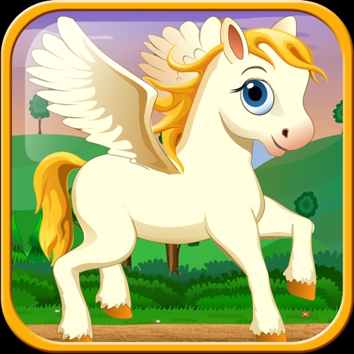 Princess Unicorn Run Icon