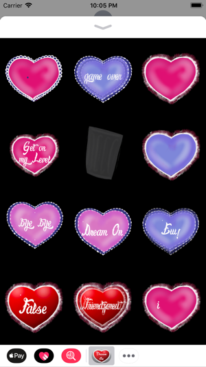 Anti Heart Animated Stickers