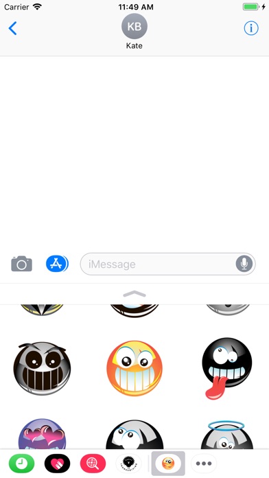 Stranger scary stickers emoji screenshot 3